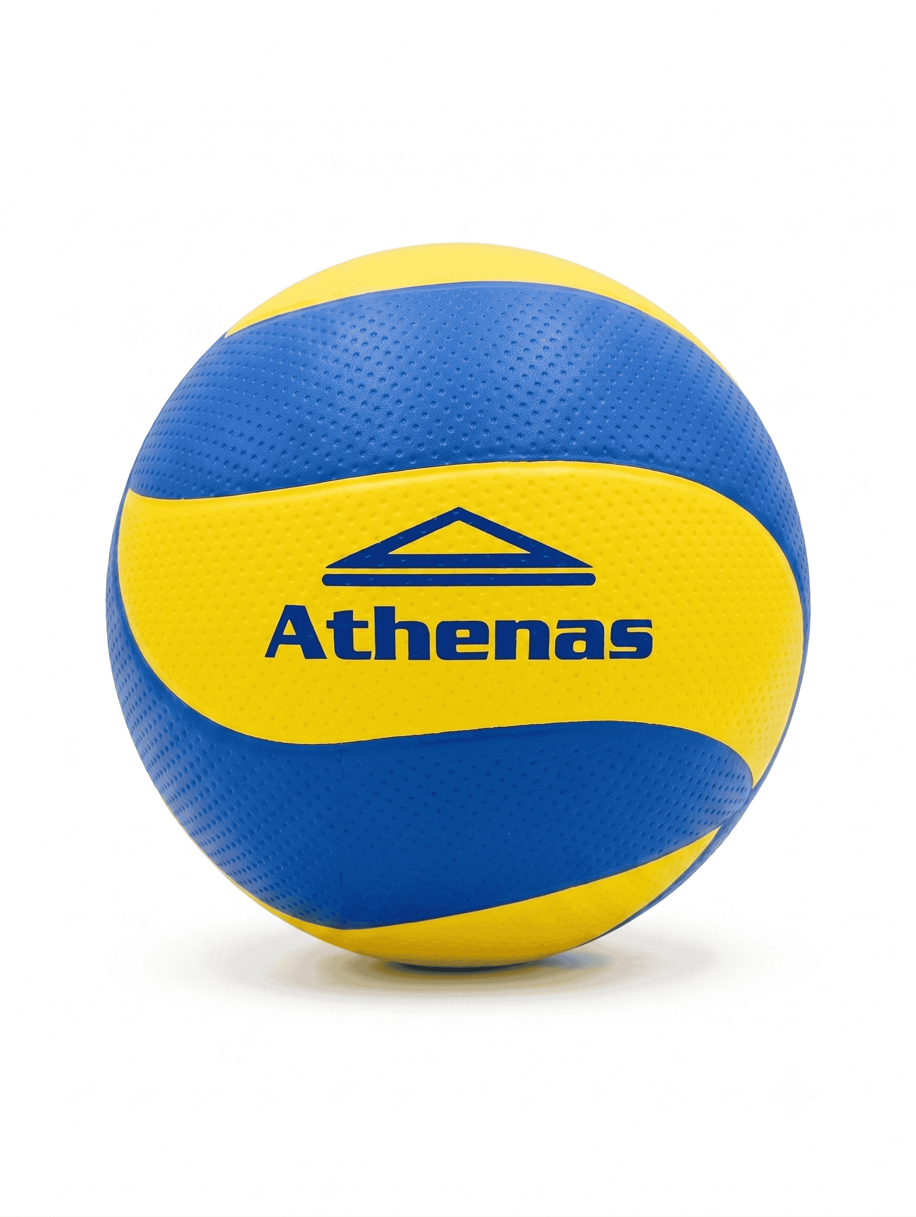 Pelota de Vóley Athenas Goma - Amarillo/Azul