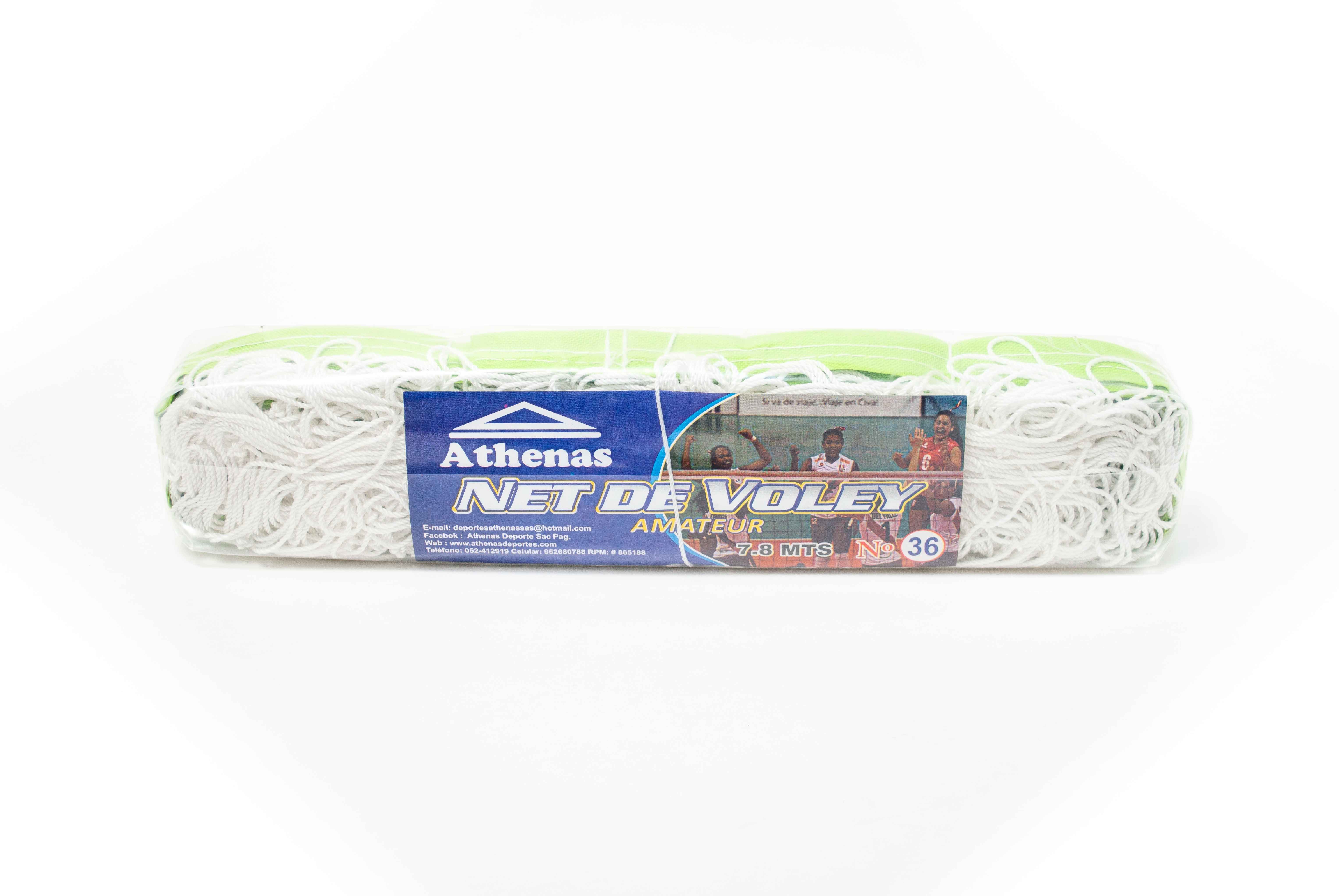 Net de voley Amateur Athenas #36 - Blanco/Verde