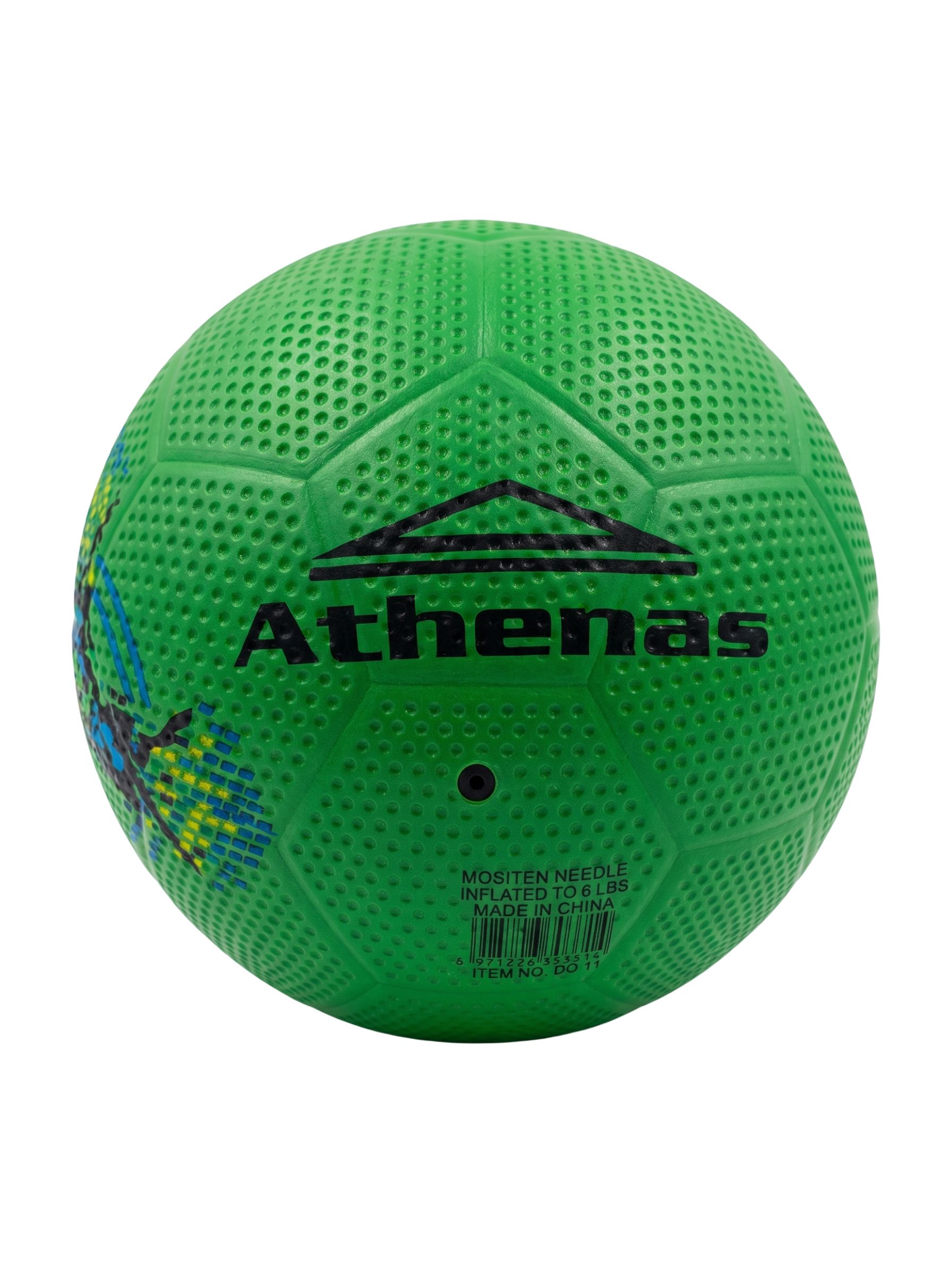 Pelota de Fútbol Athenas Goma #5 - Verde