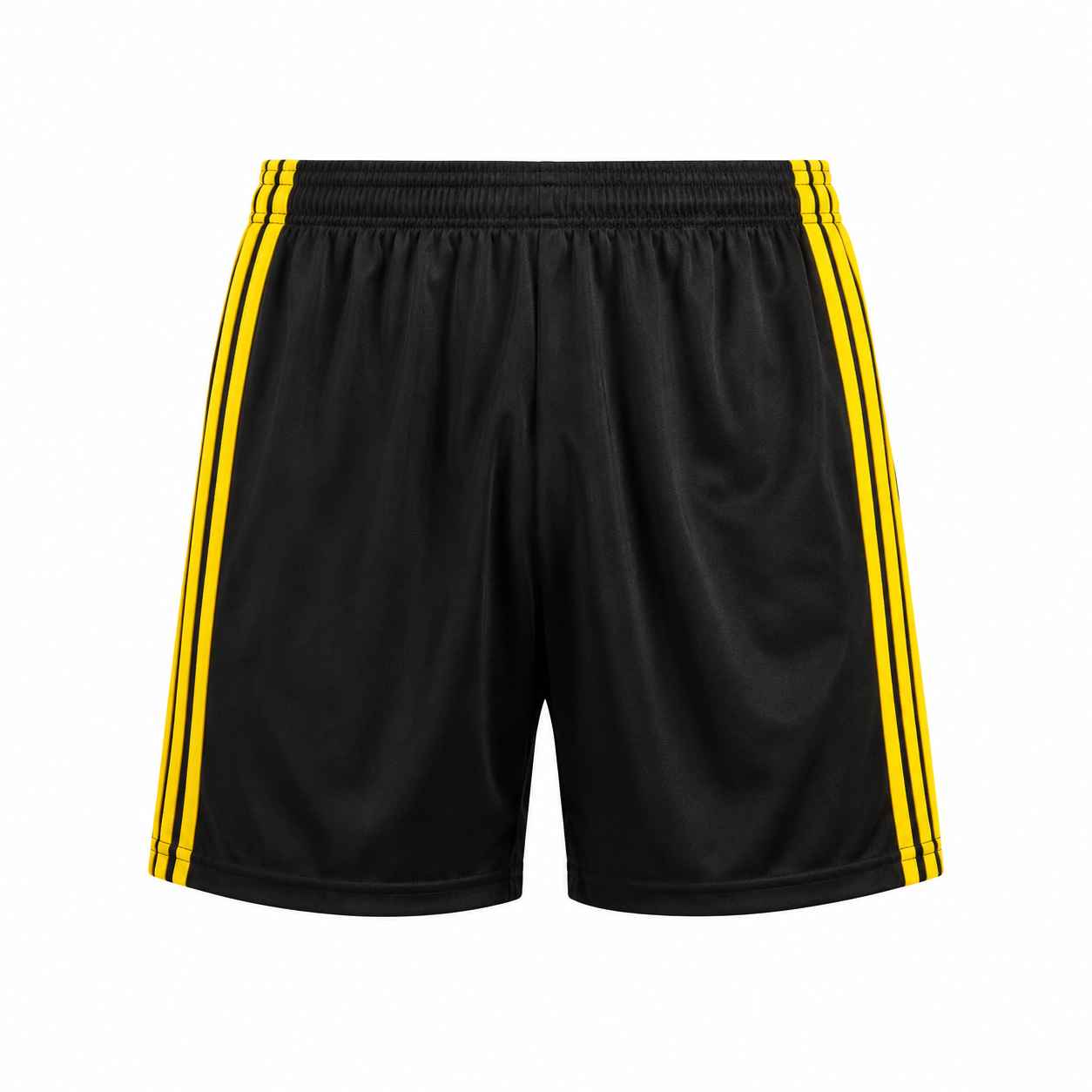 Short Negro con lineas amarillas
