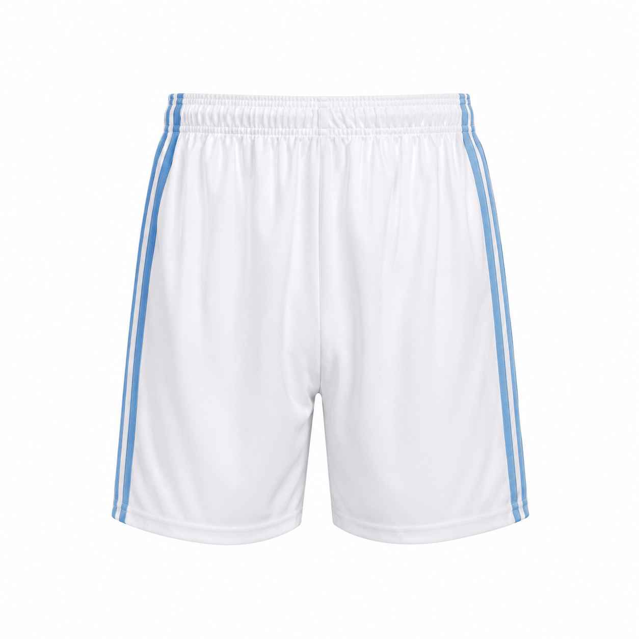 Short Blanco con lineas celestes
