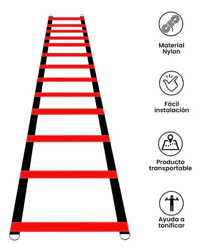 ESCALERA PLIOMÉTRICA CON PESO