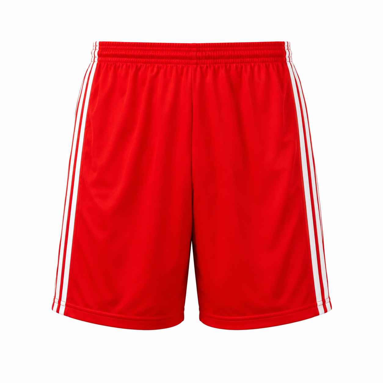 Short Rojo con lineas blancas