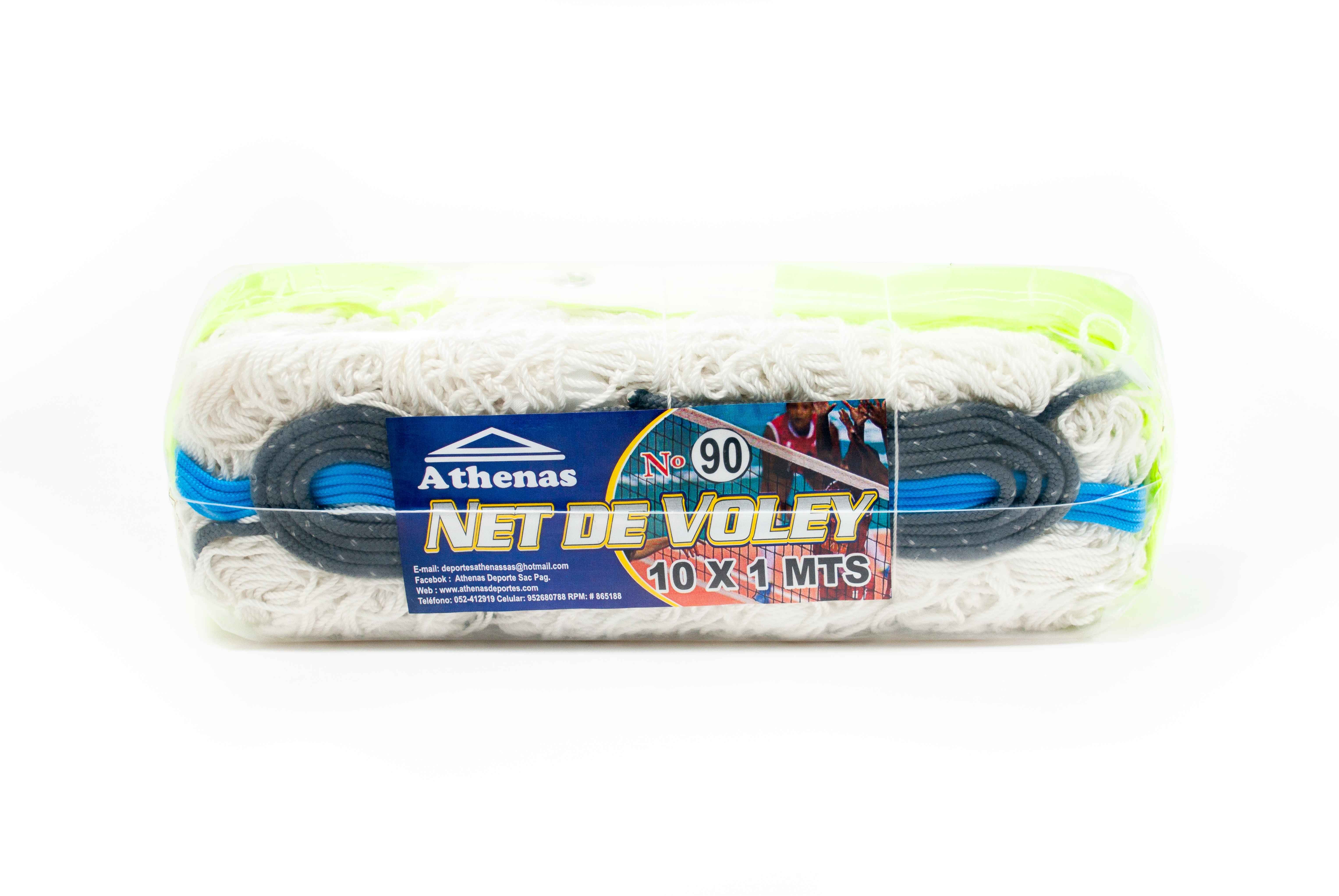 Net de Voley Athenas #90 - Blanco/Verde