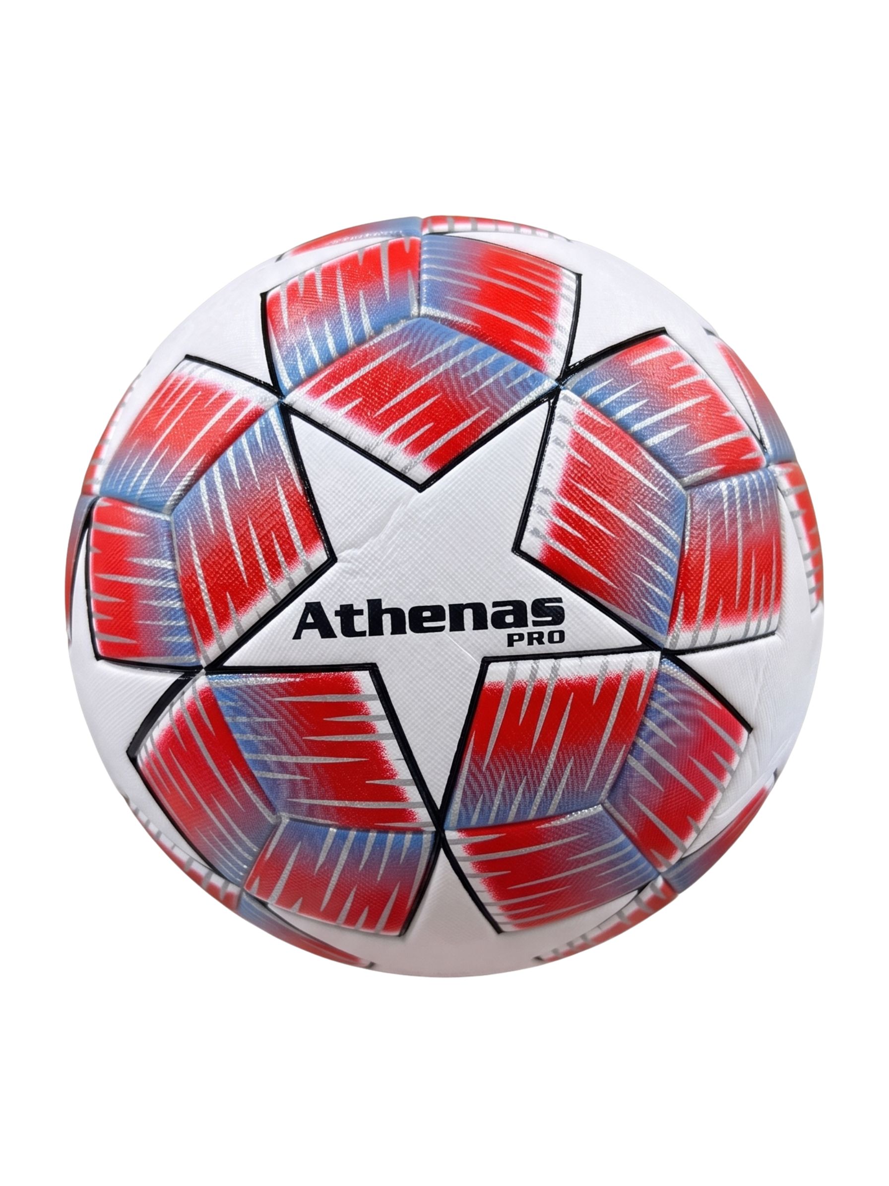 Pelota de Fútbol Athenas PU Termosellada estilo Champions #5 - Rojo